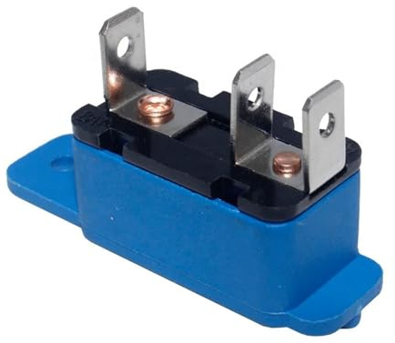 ZBORAVPIX Interruttori Termici, Interruttore Automatico di Protezione da sovraccarico Termico Serie AR2, ripristino Manuale 5A-50A(25a)