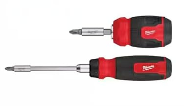 Milwaukee Electric - 2PC 14-in-1 RATCHETING Multi-BIT Screwdriver and 8