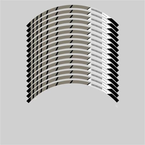 SJHYLL Pegatina Moto Cinta Adhesiva para Llanta Motocicleta con Franjas para Cubo Rueda 17 Pulgadas para CB650R Pegatina Llanta