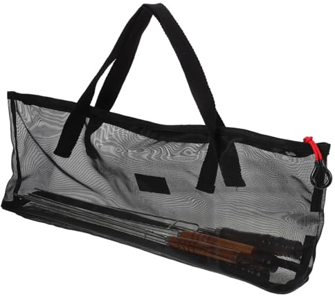 Abaodam Set Da 7 Spiedini in Acciaio Resistente Per Kebab Manico in Legno Spiedini Di Metallo Riutilizzabili Per Barbecue All'aperto Per Carne e Verdure Resistenti e Antiscivolo Per Picnic e Grigliate