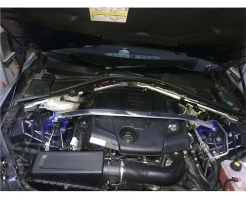 Barre stabilizzatrici per auto Adatto per accessori Alfa Romeo Stelvio Giulia Barra stabilizzatrice Tirante Vano motore Barra duomi in alluminio e magnesio Articolazione(D2)