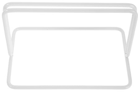 GALPADA Divisore Regolabile in Filo Bianco per Congelatore e Frigorifero, Pannello Metallico Separatore per Scaffali, Accessorio Pratico per Congelatori a Pozzetto Domestici