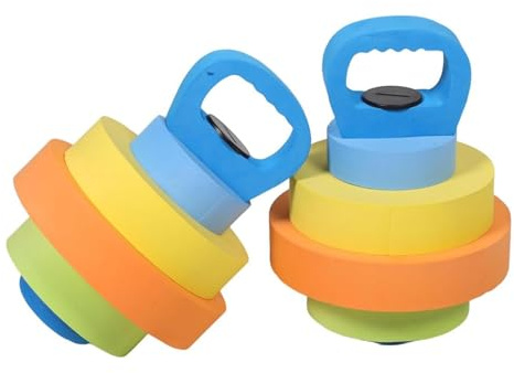 Supatmul da Piscina per Esercizio in Acqua | 2 Kettlebell Regolabili da Piscina - Nuoto Braccia - per Nuotatori Principianti Viaggiatori Cortile Viaggi Hotel Vacanze Spiaggia Club Palestra