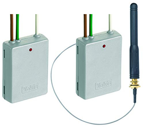 emetteur - 2 canaux - power - avec antenne - yokis e2bppx