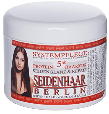 Seidenglanz & Repair- Haarkur, 100% Vegan, ohne Silikone, ohne Parabene, NEU: 150 ml