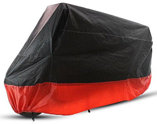 KIMISS Cubre Moto, para Scooter y ciclomotor, Impermeable y Transpirable, protección UV y Polvo, diseño Ligero y Ajustable, Funda Exterior