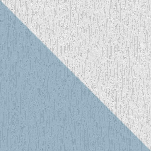 Papier peint aspect crépi Profhome 168917-GU papier peint intissé à peindre légèrement texturé à l'aspect crépi mat blanc 5,33 m2