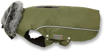 Wolters Winterjacke Amundsen für Dackel, Größe:34 cm, Farbe:olive