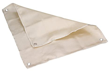 Feuerlöschdecke, breite Anwendung, 50 x 50 cm, 550 ℃, feuerfeste Decke, einfach zu verwenden für den Notfall