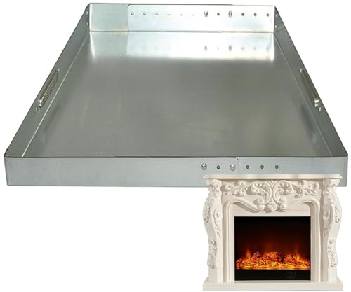 Plateau de cheminée extensible – Cendrier de cheminée en acier galvanisé, cendrier | Poêle à braises portable, poêle à cendres de cheminée pour collecter les cendres