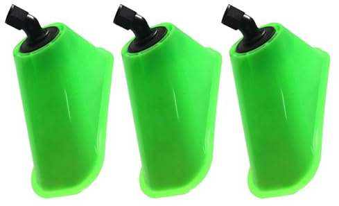 NUOBESTY 3 pezzi Copriugello Forma di Tromba Antivento per Spruzzatore Ventaglio Protezione Spray per Giardino Facile da Montare Distribuzione Liquido Uniforme per Irrigazione e Pulizia