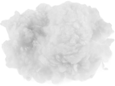 Generico Cotone per Imbottitura PP Morbido 500G Materiale di Riempimento per Bambole e Animali di Peluche Ovatta di Cotone per Lavori Artigianali e Imbottitura Cuscini Riempitivo