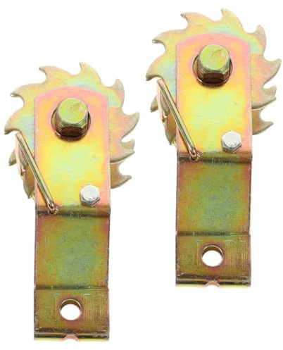 ULTECHNOVO Tendifilo in Acciaio ad Alta Resistenza 2 Pezzi Ingranaggi Antislittamento, Tenditore per Filo di Recinzione e Stendere Panni, Accessorio per Strutture Agricole e Decorazioni