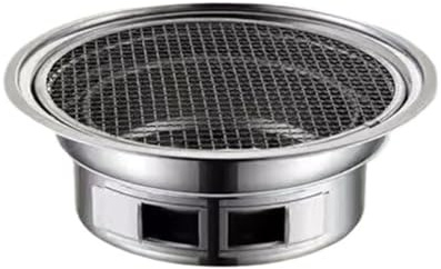 Barbecue à charbon de bois multifonctionnel, BBQ domestique, réchaud Camping Portable(35cm Set)
