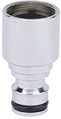 Boutté – Adaptateur brise-jet automatique femelle 22x100 sortie rapide – Chrome – Pour robinetterie salle de bain et cuisine