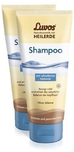 Luvos Shampoo (2er Pack) - reinigt die Haare besonders schonend (2x200ml)