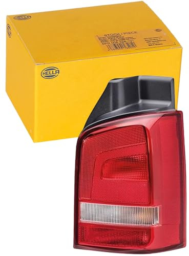HELLA 2SK 010 318-071 Rückleuchte - glasklar/rot | 2SK 010 318-071 passend für Transporter | 2SK 010 318-071