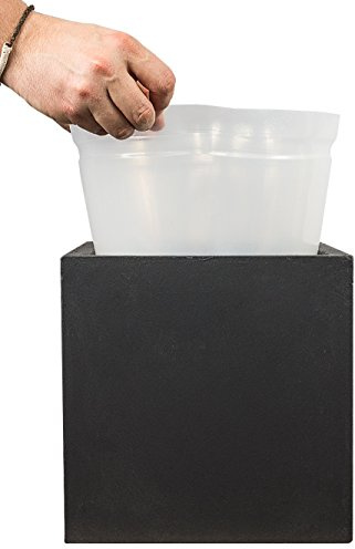 Pflanzwerk® Pflanzkübeleinsatz Blumenkübeleinsatz Einsatz für alle Cube Modelle 45x55x55cm *Frostbeständig* *2 Jahre Garantie* *Qualitätsware*