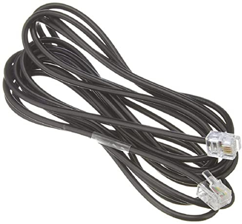 Hama Câble réseau (RJ11, modulaire, connecteurs mâles 6p4c, 3m) Noir