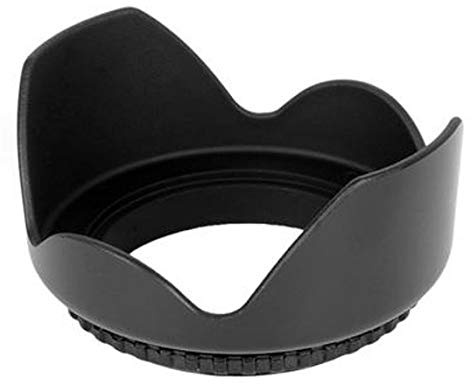 ayex Universal Sonnenblende Tulpenform Schraubgewinde Gegenlichtblende 82mm Lens Hood