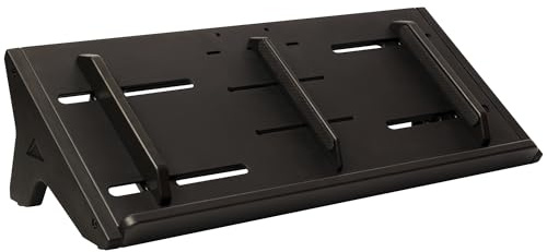 Ultimate Support MDS-100 Modular Desktop Stand for Synths & Pedals | Modular Design, Adjustable Width, Angled Desktop Stand, Sturdy Steel Build, Fits Synths and Pedals