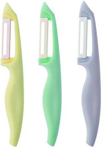Vegetable Peeler Swivel - Pack of 3 - Knife Peeler Potato Skin Tool - Handheld Potato Vegetable Peeler