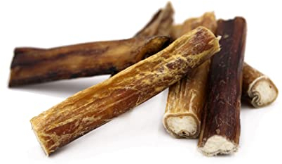 BREERs Getrocknete Ochsenziemer 12 cm für Hunde 1 Kg eigene deutsche Herstellung | Hundeleckerli Kaustange Hundesnack für große, kleine Hunde & Welpen | Kauartikel reinigt und stärkt das Gebiss