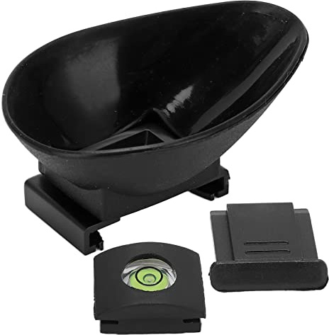 Zunate Kamera-Sucher-Augenmuschel für D300, 22 Mm Katzenohrform-Sucher Digitalkamera Sucher-Schutz-Okular-Augenmuschel Ersetzen, für D300/D200/D90/D80/D7000/D7100/D5200/D510