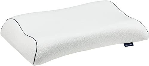 Technogel New Generation Original Anatomic Curve Coussin orthopédique pour Soutien de la Nuque antibactérien, en Gel HWS pour dormeurs sur Le Dos et sur Le côté avec taie d'oreiller 66 x 40 x 11 cm