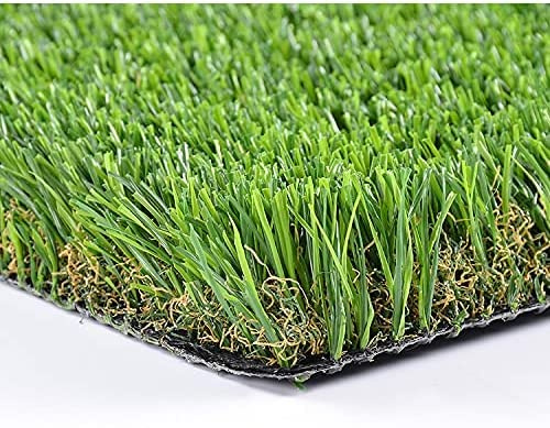 Prato Sintetico Manto Erboso Erba Finta Realistica Giardino 4 Sfumature Di Colore Tappeto Erboso Sintetico Anti UV Atossico Drenante Ideale Per Piscina Terrazzo Aree Giochi Viali (40mm 1x20mt 20mq)