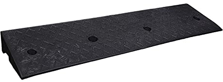 Rampa in Gomma Lunga per Soglia della Porta Rampa per Passerella sul Marciapiede Rampa per Carrozzina per Carrozzina per Carico di Documenti, Garage, Sidewall, Truc, Scooter Non Sid (Size : 100×25cm