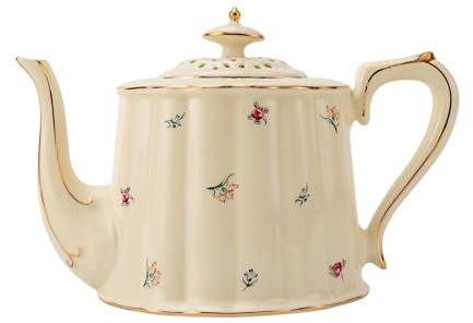 ATGQBCF Set De Théière Et Tasse De Noël Tasses Café en Céramique 800cc Vintage Expresso Cappuccino Porcelaine Style Européen Service Thé Théière