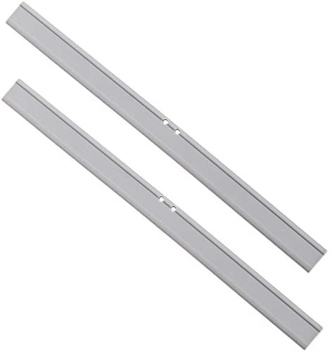 NULYLU 2pcs Glass Wiper Substitute Rubber Strip for Home Cleaning Practical Mirror Wiper Heads for Window Cleaning Gadgets