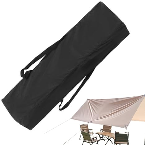420D Oxford Cloth Tent Pole Carry Bag, Tent Storage Bag, Anti-UV Storage Canopy Tents Carry Bags, Canopy Marquee Shade Protector Transport Organizers for Gazebos Parasols & Awnings