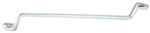 KS Tools 518.0818 CHROMEplus Doppel-Ringschlüssel, gekröpft, 30x32mm