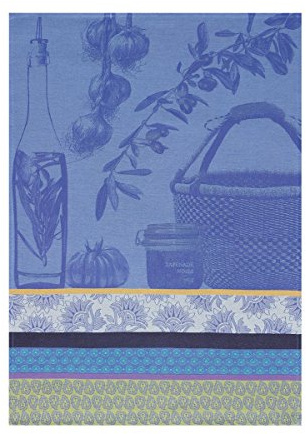 Le Jacquard Français 20872 Geschirrtuch Saveurs de Provence Bleu Lavande 60x80 Baumwolle