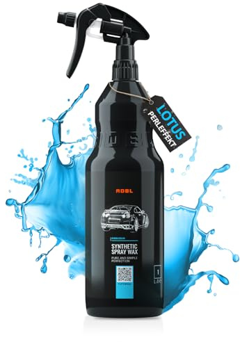 ADBL Synthetic Spray Wax (1L) Premium Sprühversiegelung Quick Detailer - Sprühwachs Versiegelung mit Abperl-Effekt - Auto Detailer, Lackversiegelung, Wachs, Lackreiniger, Schnellversiegelung