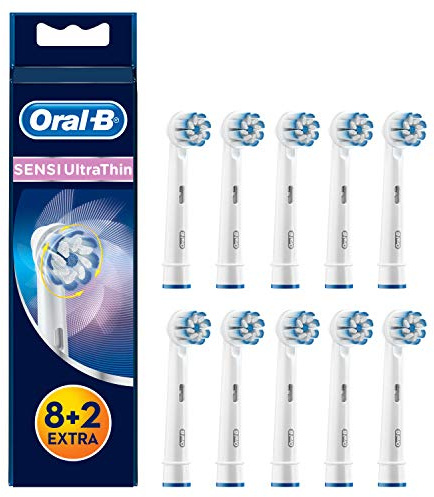 Braun Oral-B 4210201273257 Sensi Ultra Thin Aufsteckbürsten, Briefkastenfähige Verpackung, 10 Stück