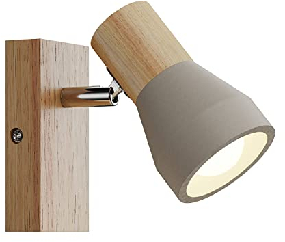 Lindby Faretto dimmerabile (Scandinavo) colore Grigio ad es. Cucina Lampada da incasso, plafoniera applique