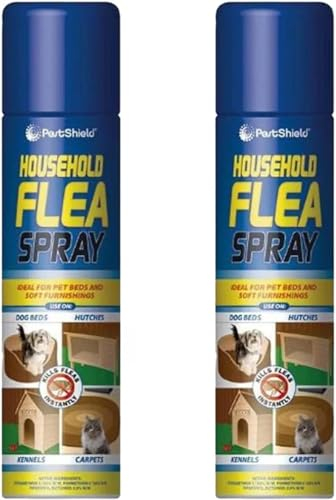 SDMAX Tick & Flea Repellent Spray For Animals, Repellent Spray, Long-Lasting Protection, Non-Staining Formula, Versatile Spray, 200ML (2 Pcs)
