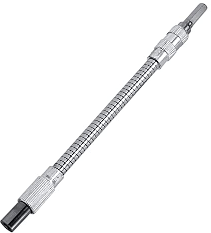 Eje Flexible Taladro, Soporte de Puntas de Destornillador, Destornilladors de ExtensióN de 1/4 Pulgadas Soporte de Broca de Eje Flexible Enlace de ConexióN Para Destornilladors de Taladro ElectróNico