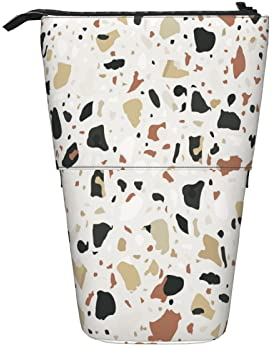 351 Teleskopisch Mäppchen Marmor Gebrochene Marmorsteine Buntes Design Stifteetui Mit Reißverschluss Teenager Griffelmappe Grosse Kapazität Büro Schlampermäppchen