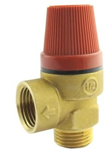 HTS - Ferroli Boiler Pressure Relief Valve 3-BAR (PRV) 39800130