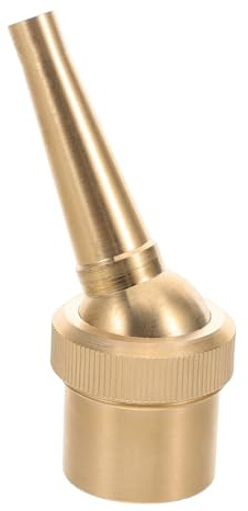Didiseaon Buse de Fontaine en Laiton de 30,8mm, Tête de Champignon Résistante à L’Usure Surface Lisse, pour Bassins à Poissons et Aménagements Paysagers Aquatiques