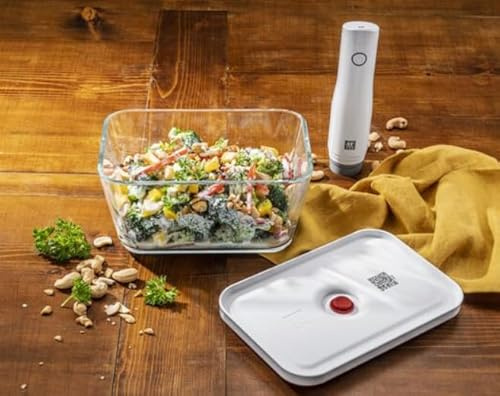 ZWILLING Fresh & Save Vakuumbox L, Glas, Rot