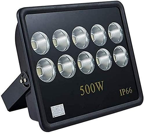 CAFIEDR Proyector LED Proyector LED para Exteriores de 500 W | Luz de Trabajo de Seguridad Impermeable IP66 para iluminación de Obras de construcción Luces de Seguridad luz cálida