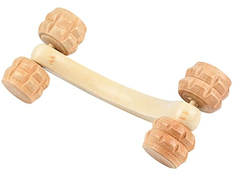 FRCOLOR Rollenmassagegerät Tragbar und Muskelentspannung Massageball für Yoga und Zuhause Effektive Rücken und Fußmassage zur Schmerzlinderung
