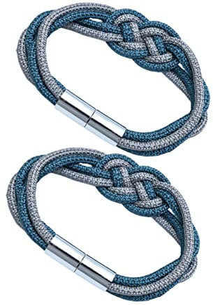 IMIKEYA Vorhang-Raffhalter 2er-Pack Magnetisches Baumwollseil Dekorativ Einfach Zu Befestigen Keine Löcher Für -duschgaze