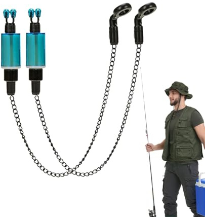 Bobbins - Cadena de Alarma de 2 mordeduras, Indicadores de mordida para de , Accesorios de , Herramienta de para Principiantes, Cadena de Alarma de para Principiantes y