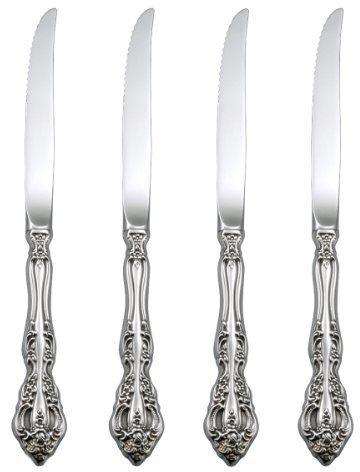 Oneida Michelangelo Steak Knives, Set of 4